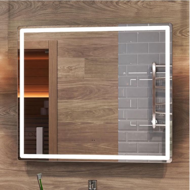 Зеркало Vigo Geometry Comfort 80 062 с подсветкой с бесконтактным выключателем и подогревом