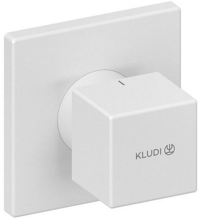 Запорный вентиль Kludi Decus 548165375 Белый матовый