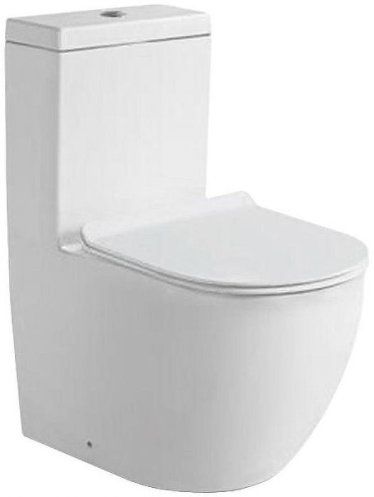 Унитаз моноблок SantiLine SL-5011 с сиденьем Микролифт