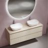 Столешница для ванной комнаты SANCOS из керамогранита SANCOS Kreman 1400х460 c отверстием под смеситель,TT140A2X