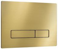 Клавиша смыва KK POL Vitrum Metal Slim 350/PSM/007-00-00 цвет Золото брашированное