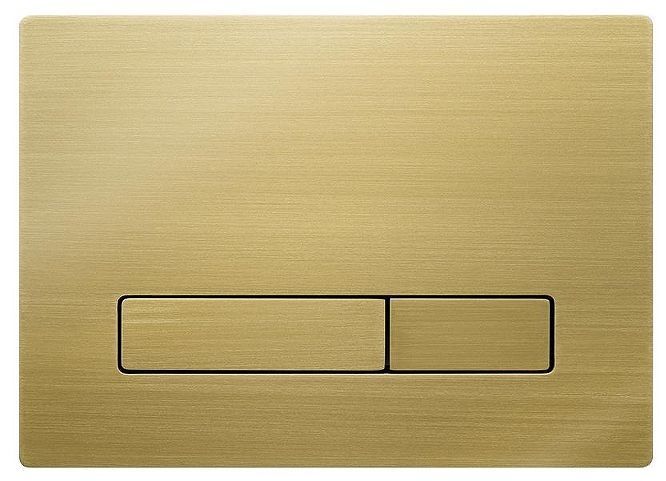 Клавиша смыва KK POL Vitrum Metal Slim 350/PSM/007-00-00 цвет Золото брашированное