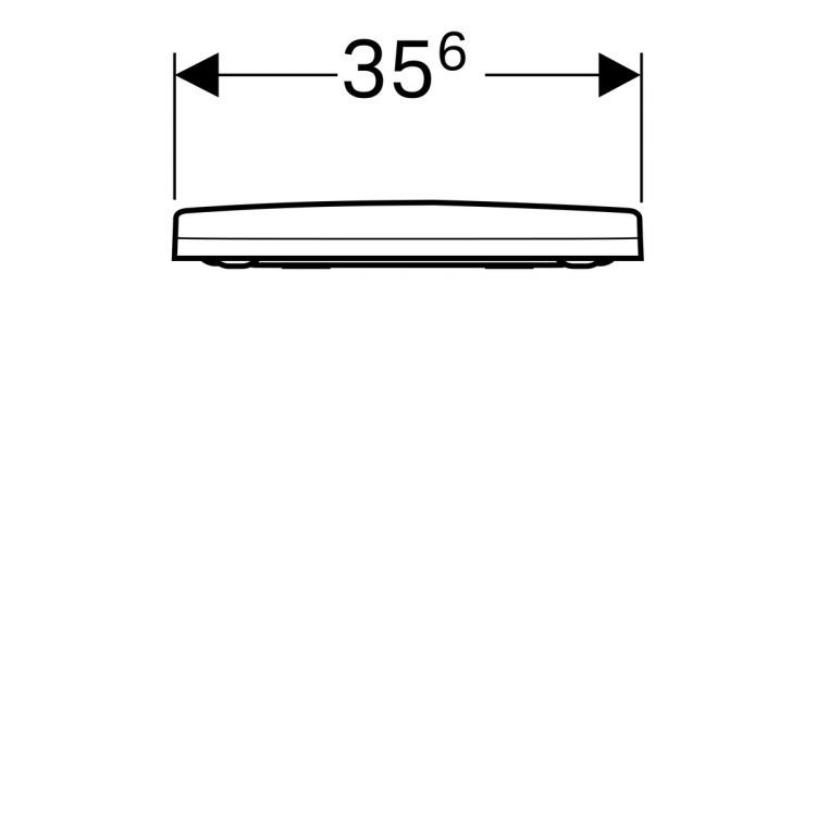 Сиденье  для унитаза антибактериальное Keramag Acanto, 500.605.01.2
