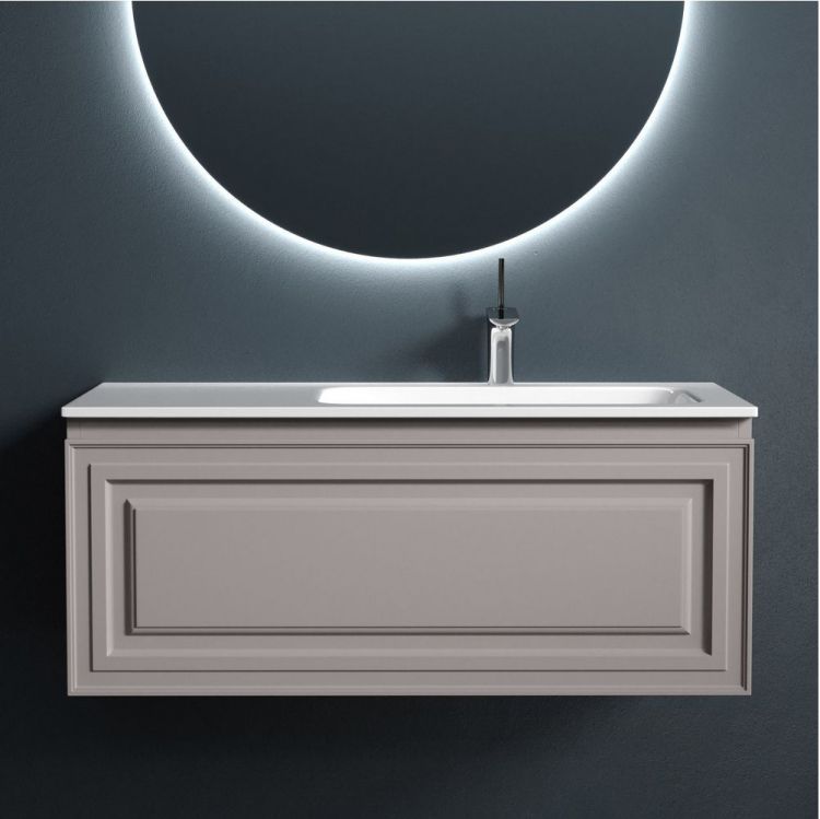 Тумба подвесная SANCOS под раковину Very правая, Doha Soft 995х445х406, VR100RSM