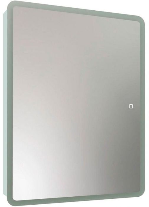 Зеркальный шкаф Mixline Сканди 50 553163 с подсветкой цвет Белый