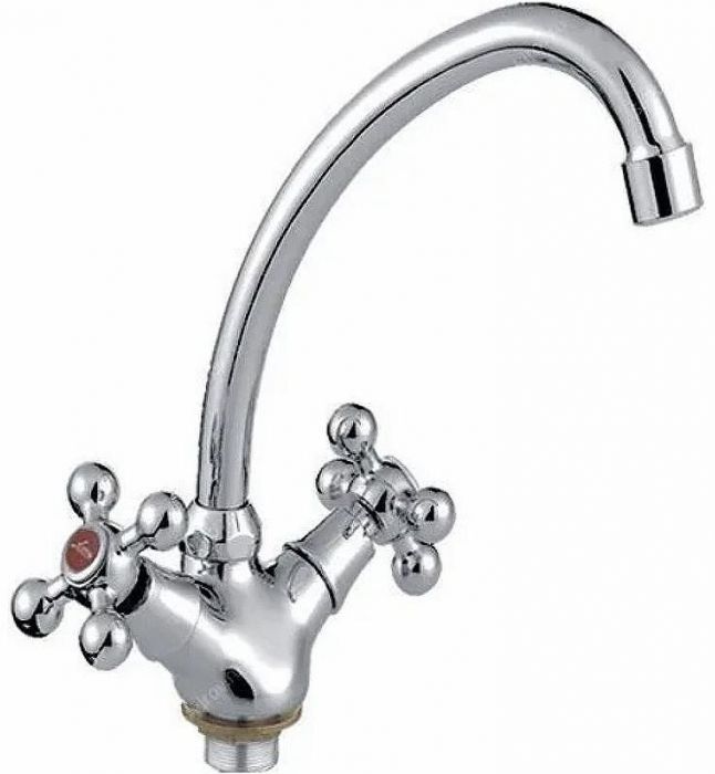 Смеситель для кухни Ledeme H19 4119-2L Хром