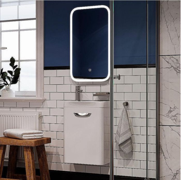 Тумба под раковину Volna Mini 40 tpMINI40-01 подвесная Белая