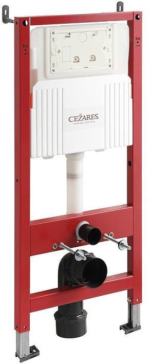 Инсталляция Cezares CZR-101-M для унитаза без клавиши смыва