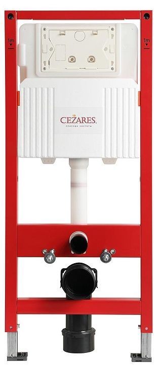 Инсталляция Cezares CZR-101-M для унитаза без клавиши смыва