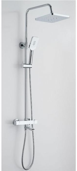 Душевая система Сантаком 7705 с термостатом цвет Хром