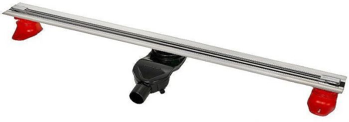 Душевой лоток Berges Super Slim 1000 090155 с решеткой Хром матовый