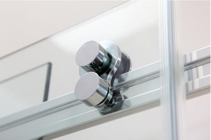 Душевой уголок Black&White Stellar Wind S208 90х120 2089012 профиль Серебристый хром стекло прозрачное