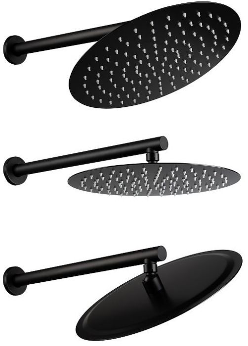 Душевая система FILARETE Roun FL1020BL цвет Черный матовый