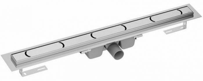 Душевой лоток Ravak Chrome OZ 105 X01429 с решеткой Хром