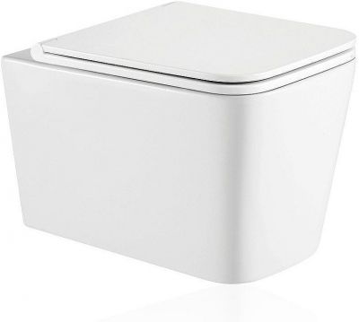 Унитаз Koller Pool Kvadro KR-0530-RW подвесной с сиденьем Микролифт