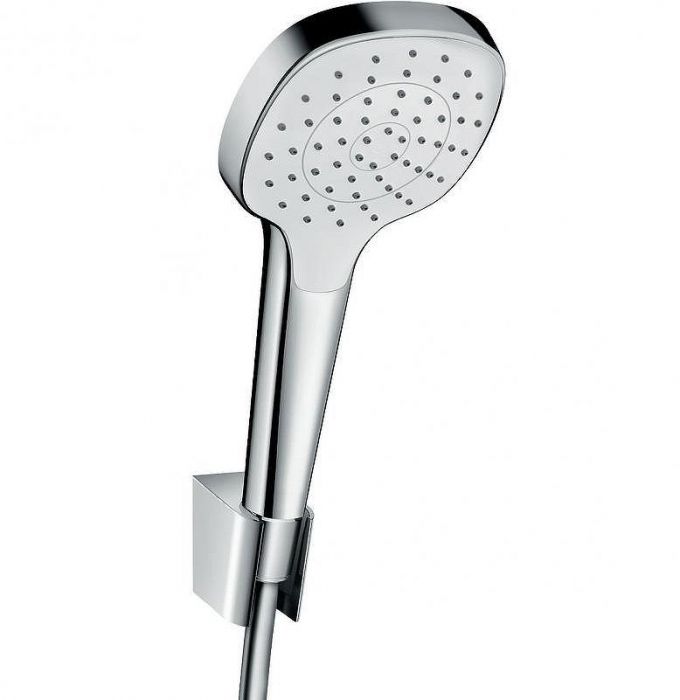 Душевой гарнитур Hansgrohe Croma Select E 26412400 Хром Белый