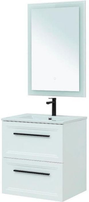 Комплект мебели для ванной STWORKI Эстерсунд 60 440919 подвесной Белый матовый