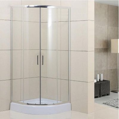 Душевой уголок BelBagno Uno 100х100 UNO-195-R-2-100-C-Cr профиль Хром стекло прозрачное