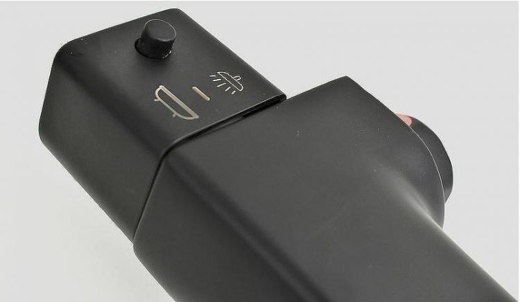 Смеситель для ванны Paini Nove 09YO111TH с термостатом Черный матовый