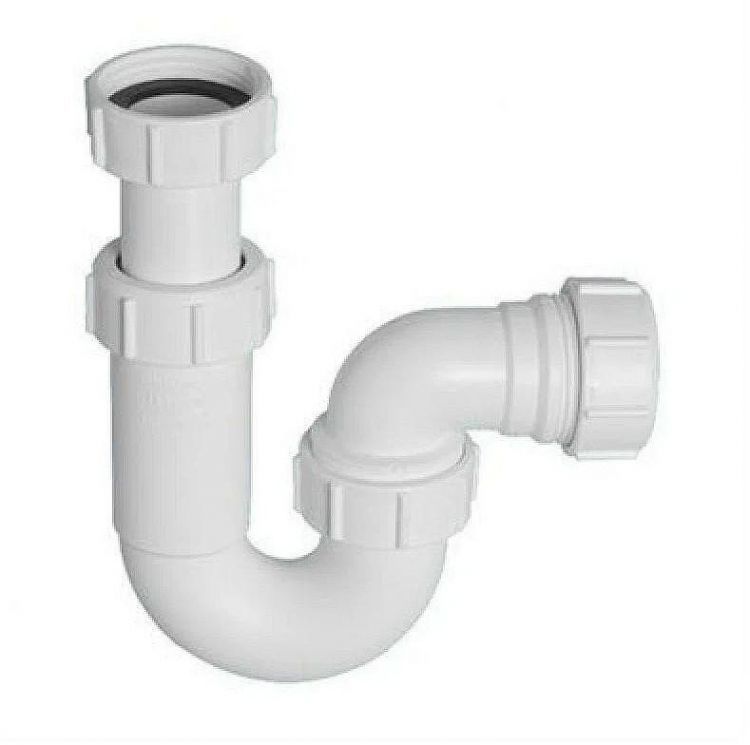 Сифон для раковины McAlpine MRW6 цвет Белый