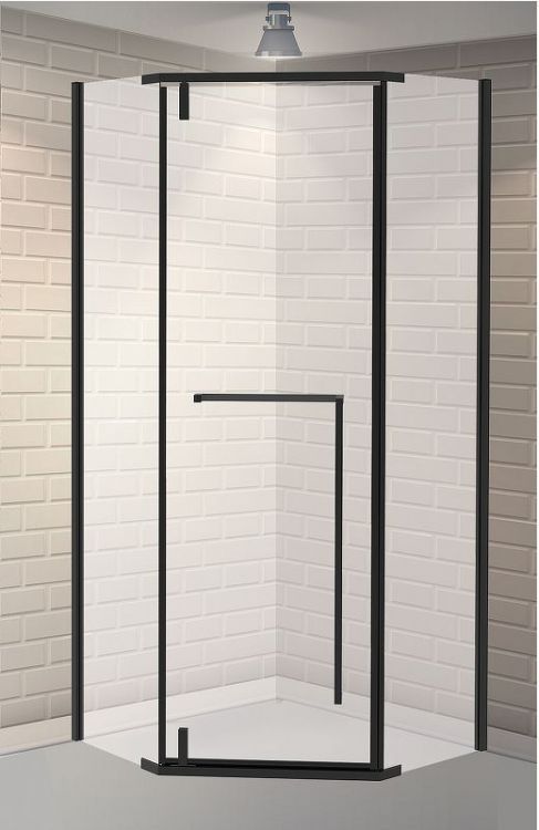 Душевой уголок Esbano Surf 90x90 ESOGS90PRB профиль Черный стекло прозрачное Душевой уголок Esbano Surf 90x90 ESOGS90PRB профиль Черный стекло прозрачное