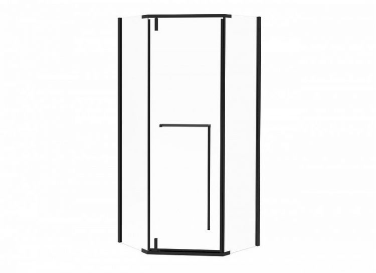Душевой уголок Esbano Surf 90x90 ESOGS90PRB профиль Черный стекло прозрачное Душевой уголок Esbano Surf 90x90 ESOGS90PRB профиль Черный стекло прозрачное