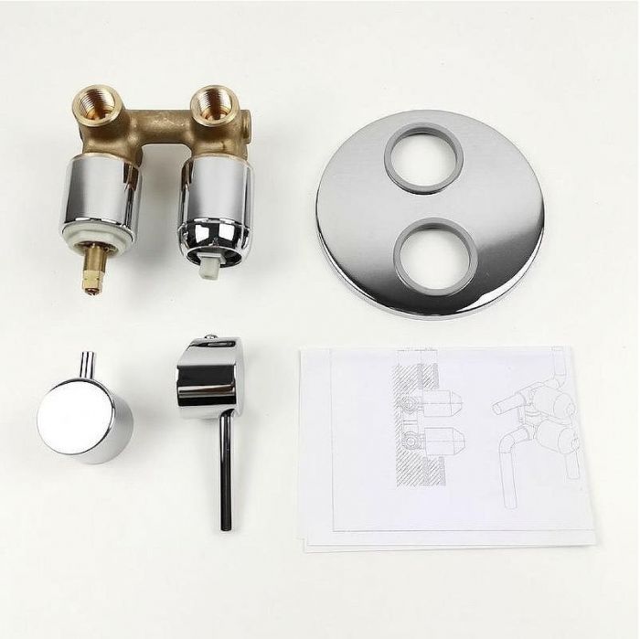 Смеситель для ванны Paini Cox 78CRSET26911BATH Хром
