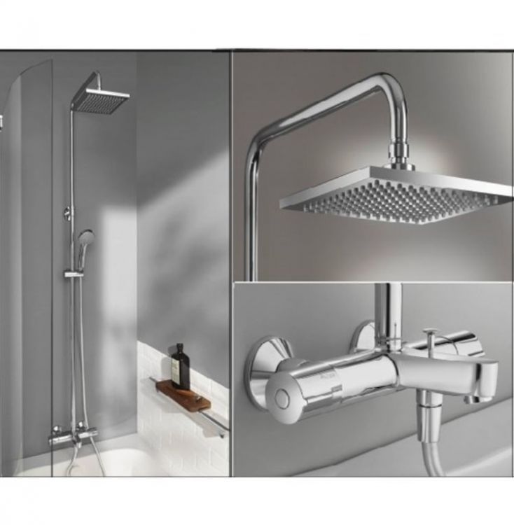 Душевая система Jacob Delafon July carree E78192-CP