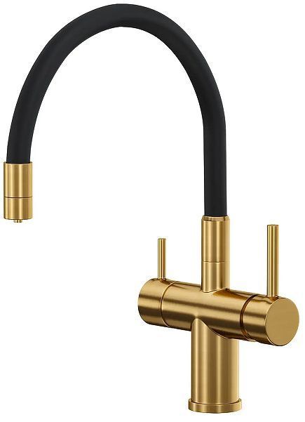Смеситель для кухни Reflexion Lago RX9902GD цвет Брашированное золото