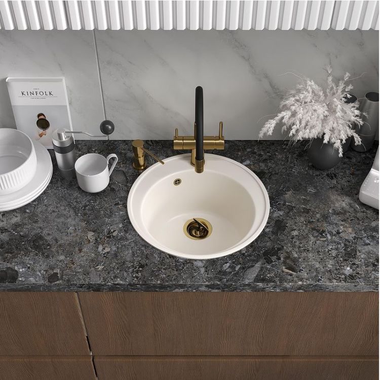 Смеситель для кухни Reflexion Lago RX9902GD цвет Брашированное золото