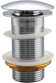 Донный клапан Frap F65-3 click-clack Хром Донный клапан Frap F65-3 click-clack Хром