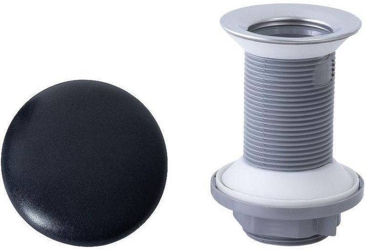 Донный клапан Allen Brau Fantasy 5.11001.31 click-clack Черный матовый