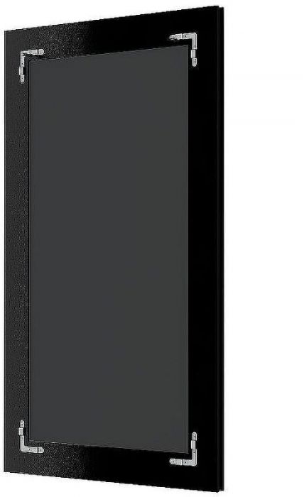 Зеркало Evoform Exclusive-G 120х95 BY 4354 с гравировкой в багетной раме - Черный ардеко 81