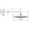 Hansgrohe Raindance Select S 300 2jet Верхний душ с держателем 390 мм, тип струи: RainAir, Rain, цвет: хром