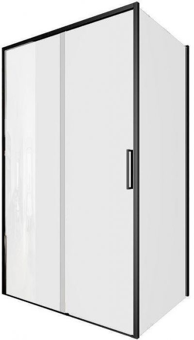 Душевой уголок Aquanet Pleasure Evo AE65-120x90-BT 120x90 324135 профиль Черный стекло прозрачное