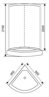 Душевая кабина Arcus Style S-12