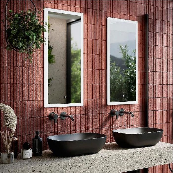 Зеркало Sancos Polo 35 PL35 с подсветкой с сенсорным выключателем