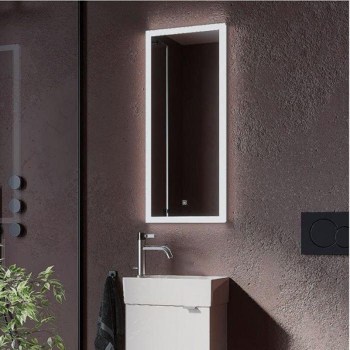 Зеркало Sancos Polo 35 PL35 с подсветкой с сенсорным выключателем