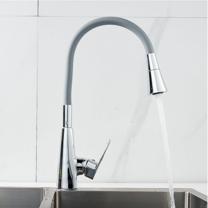 Смеситель для кухни Raffine F313-9 цвет Хром Серый