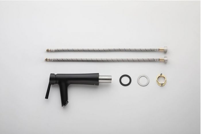 Смеситель для раковины Abelsberg Solida AMF20090MB цвет Вулканический черный