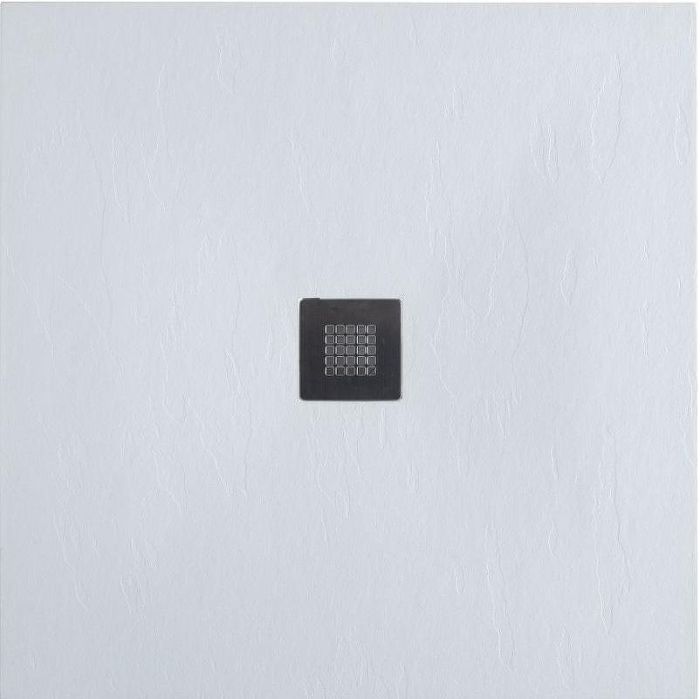 Душевой поддон из искусственного камня Allen Brau Priority 100x100 8.31005-21 Белый камень