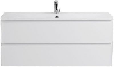 Тумба под раковину BelBagno 120 ALBANO-1200-2C-SO-BL подвесная Bianco Lucido