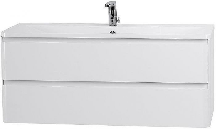 Тумба под раковину BelBagno 120 ALBANO-1200-2C-SO-BL подвесная Bianco Lucido