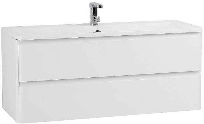 Тумба под раковину BelBagno 120 ALBANO-1200-2C-SO-BL подвесная Bianco Lucido