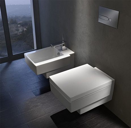 Крышка-сиденье для подвесного унитаза Terrace с плавным опусканием [E70019-00]