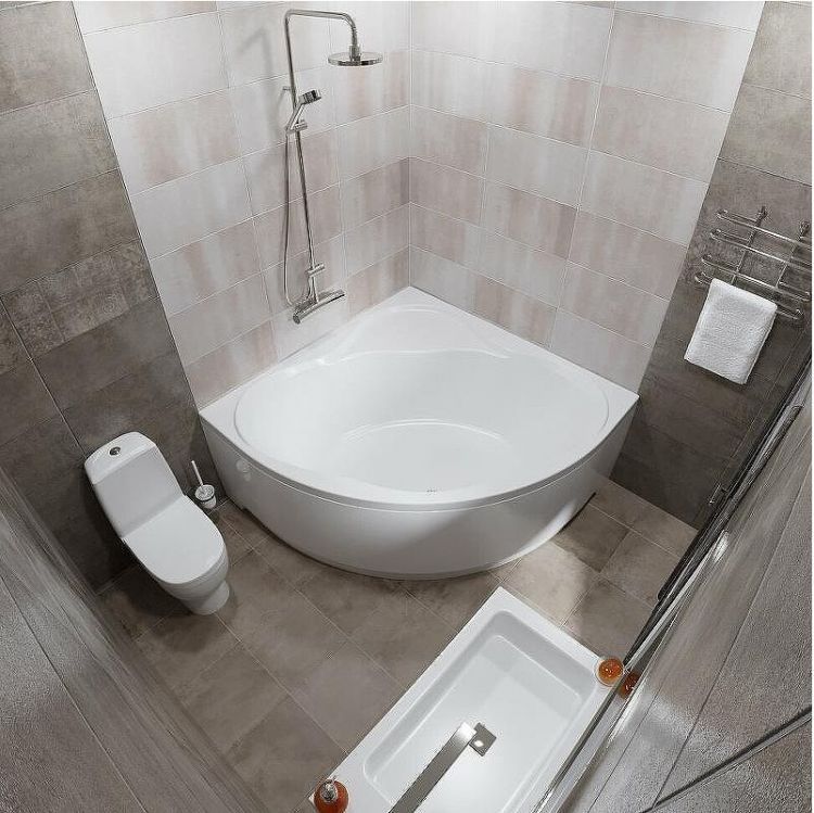 Акриловая ванна Triton Грация 140х140 Щ0000048049 без гидромассажа