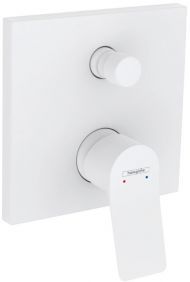 Hansgrohe Vivenis Смеситель для ванны, встраиваемый, цвет: белый матовый