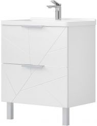Тумба под раковину Volna Twing 80.2Y tnTWG80.2Y-01 Белая