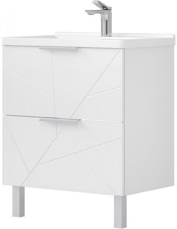 Тумба под раковину Volna Twing 80.2Y tnTWG80.2Y-01 Белая