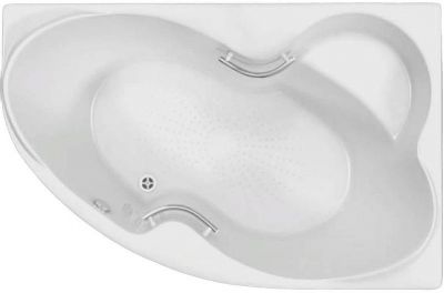 Акриловая ванна BellSan Индиго 168x110 L 4627171531285 с гидромассажем